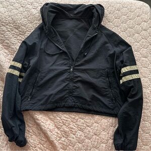 J. Galt / Brandy Melville Striped Windbreaker